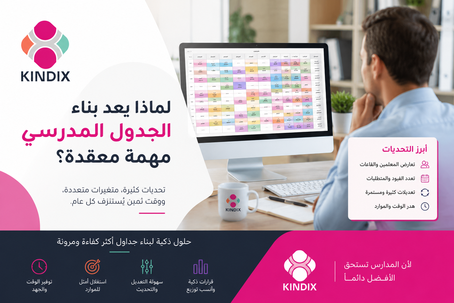 Read more about the article لماذا يعد بناء الجدول المدرسي مهمة معقدة؟
